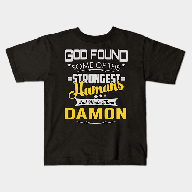 DAMON Kids T-Shirt by Lotusg